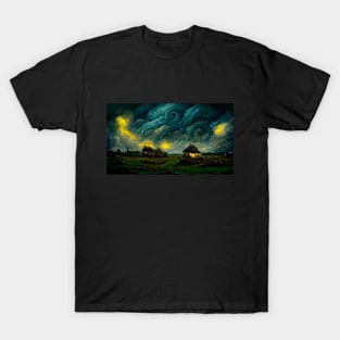 The Sky of Vincent Van Gogh (Day36) T-Shirt